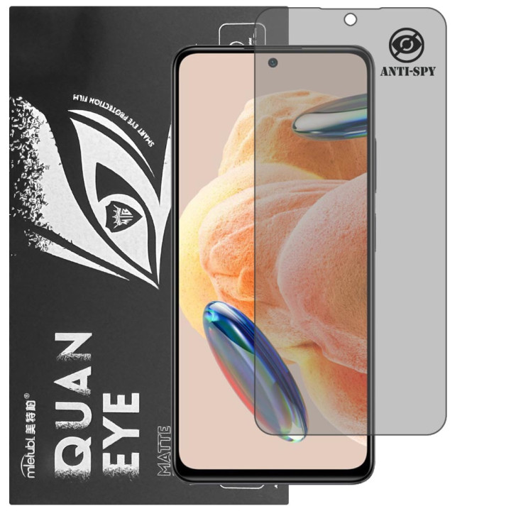 Гідрогелева плівка антишпигун матова Mietubl Quantum Eye Privacy для Redmi Note 12 Pro