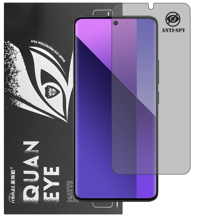 Гідрогелева плівка антишпигун матова Mietubl Quantum Eye Privacy для Redmi Note 13 Pro+