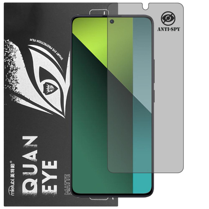 Гідрогелева плівка антишпигун матова Mietubl Quantum Eye Privacy для Redmi Note 13 Pro 5G