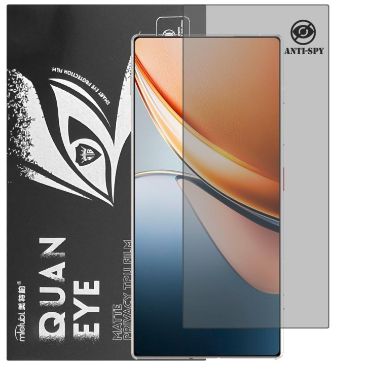 Гідрогелева плівка антишпигун матова Mietubl Quantum Eye Privacy для ZTE Nubia Z70S Ultra