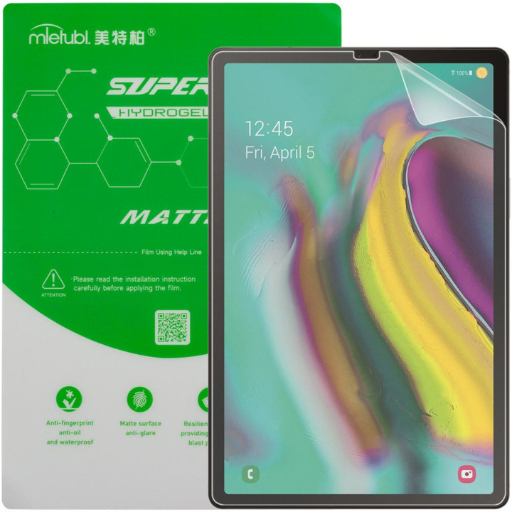Гидрогелевая пленка Mietubl Anti-Glare для Samsung Galaxy Tab S5e 10.5" (SM-T720, SM-T725) Матовая