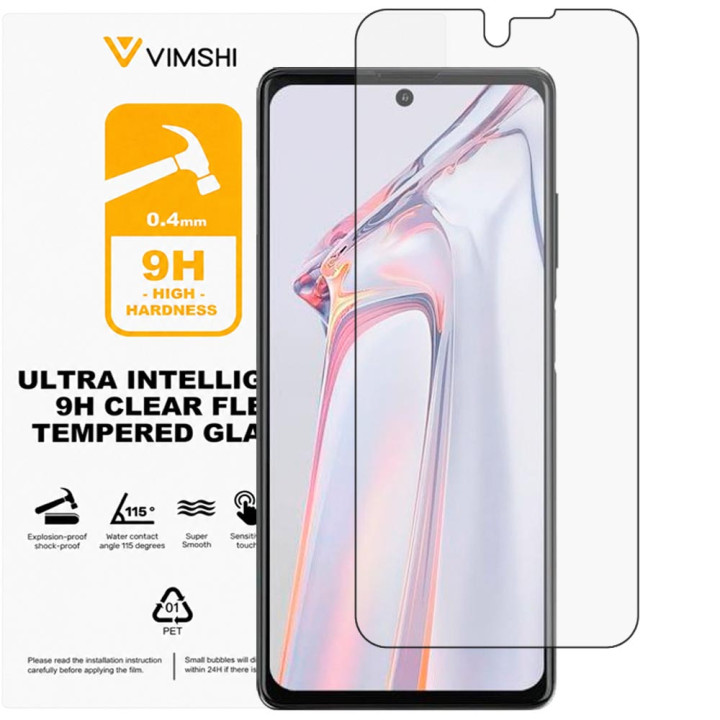 Противоударная защитная пленка Vimshi Ultra 9H Clear Flex для Blackview A100
