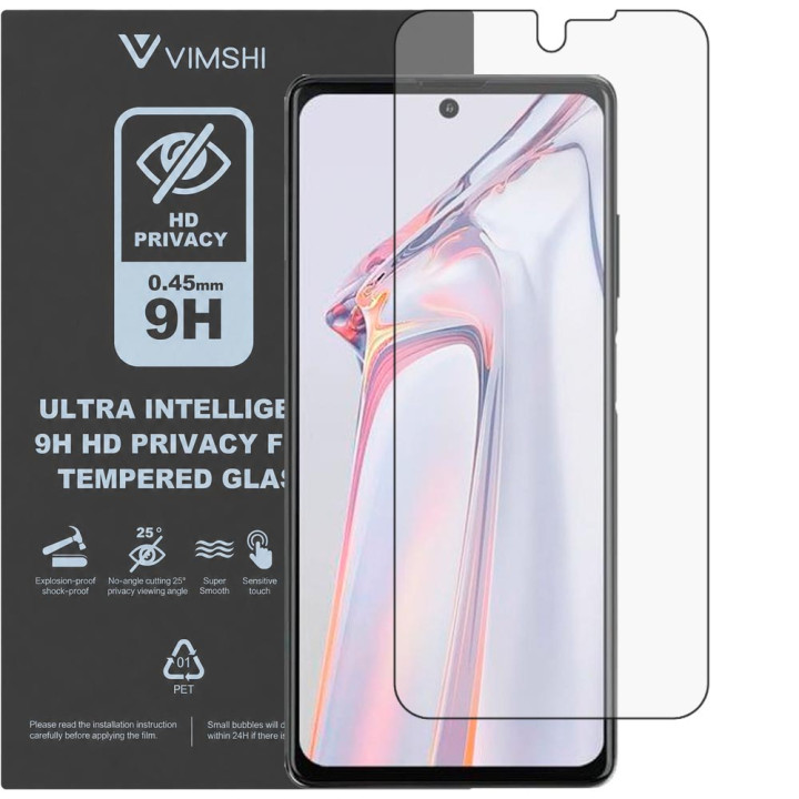 Протиударна захисна плівка антишпигун Vimshi Ultra 9H Privacy Flex для Blackview A100