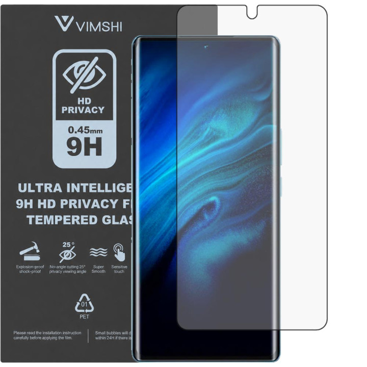 Протиударна захисна плівка антишпигун Vimshi Ultra 9H Privacy Flex для Blackview A200 Pro