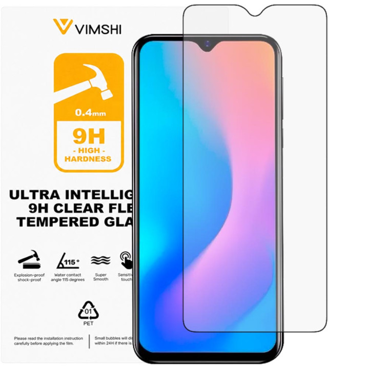 Противоударная защитная пленка Vimshi Ultra 9H Clear Flex для Blackview A60 Pro