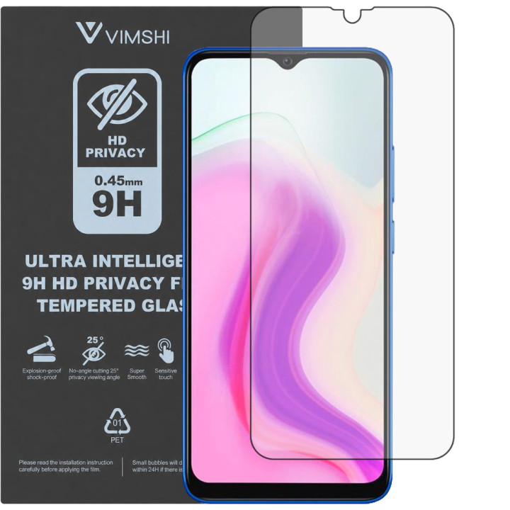 Протиударна захисна плівка антишпигун Vimshi Ultra 9H Privacy Flex для Blackview A70 Pro