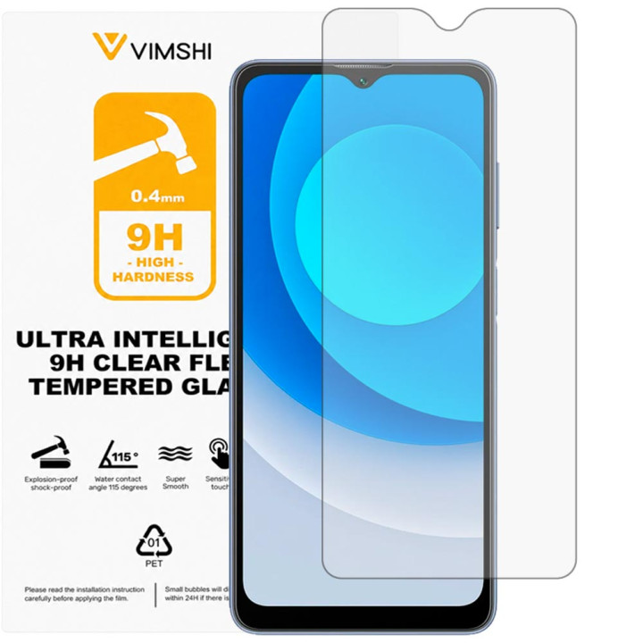 Противоударная защитная пленка Vimshi Ultra 9H Clear Flex для Blackview A53 Pro