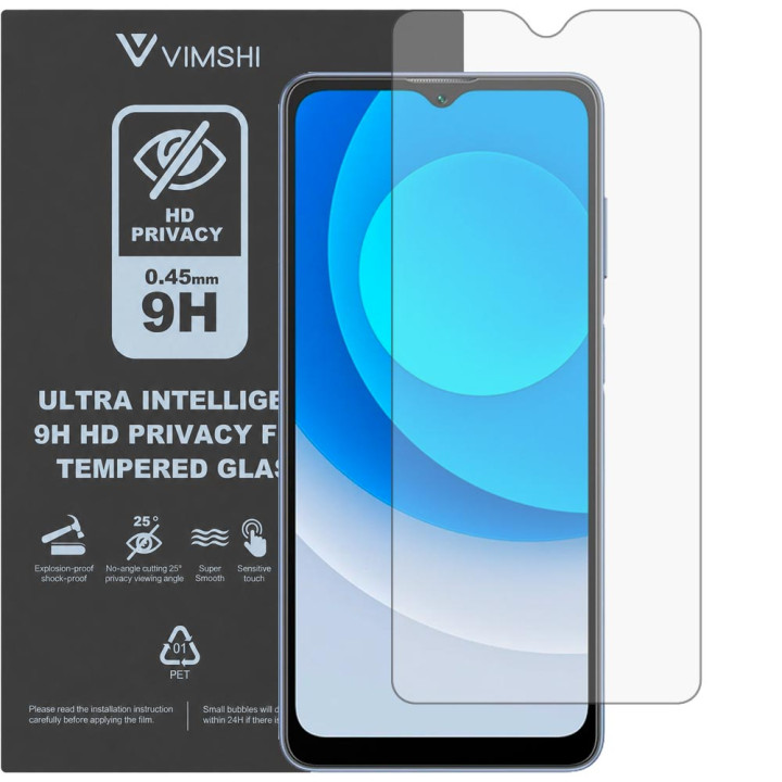 Протиударна захисна плівка антишпигун Vimshi Ultra 9H Privacy Flex для Blackview A53 Pro