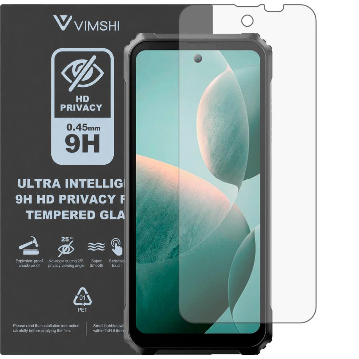 Протиударна захисна плівка антишпигун Vimshi Ultra 9H Privacy Flex для Blackview BL9000