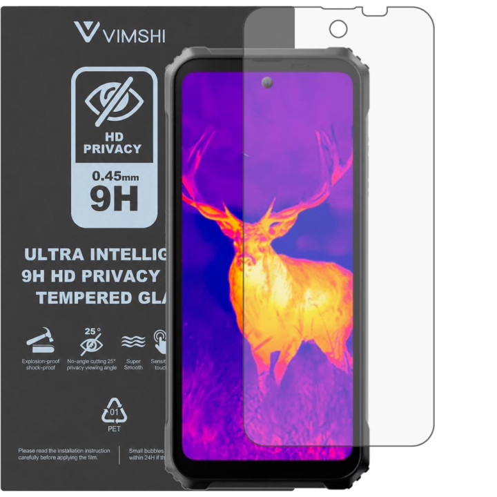 Протиударна захисна плівка антишпигун Vimshi Ultra 9H Privacy Flex для Blackview BL9000 Pro