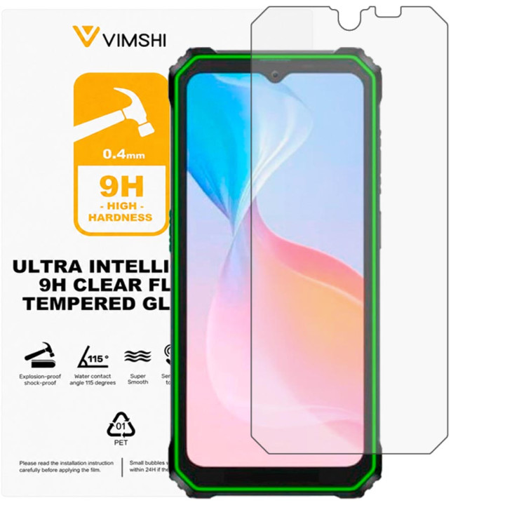 Протиударна захисна плівка Vimshi Ultra 9H Clear Flex для Blackview BV6200 Pro