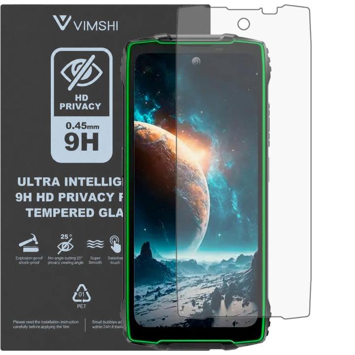 Протиударна захисна плівка антишпигун Vimshi Ultra 9H Privacy Flex для Blackview BV8200