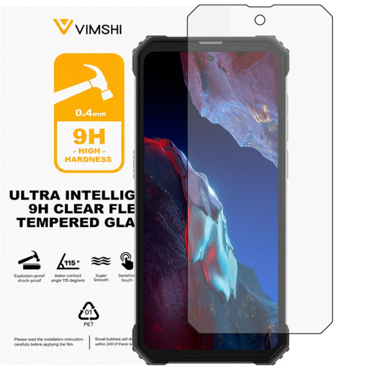 Противоударная защитная пленка Vimshi Ultra 9H Clear Flex для Blackview BV8900 Pro