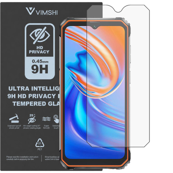 Протиударна захисна плівка антишпигун Vimshi Ultra 9H Privacy Flex для Blackview BV9200