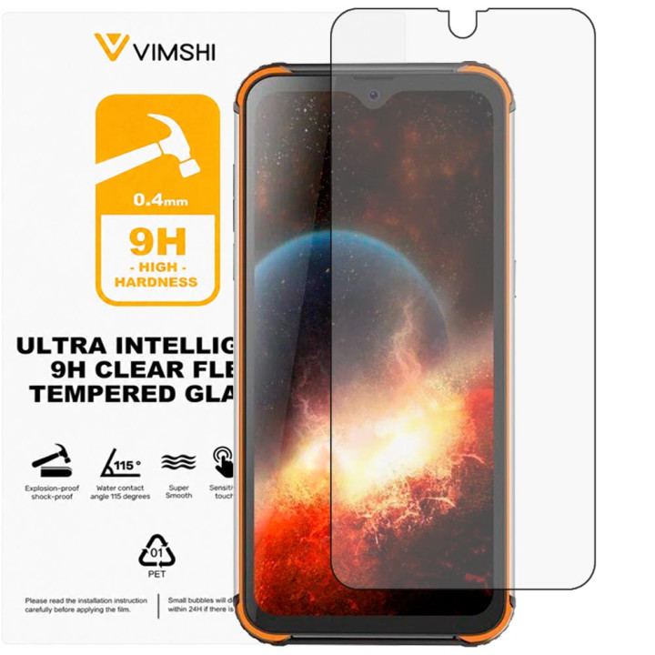 Протиударна захисна плівка Vimshi Ultra 9H Clear Flex для Blackview BV9800 Pro