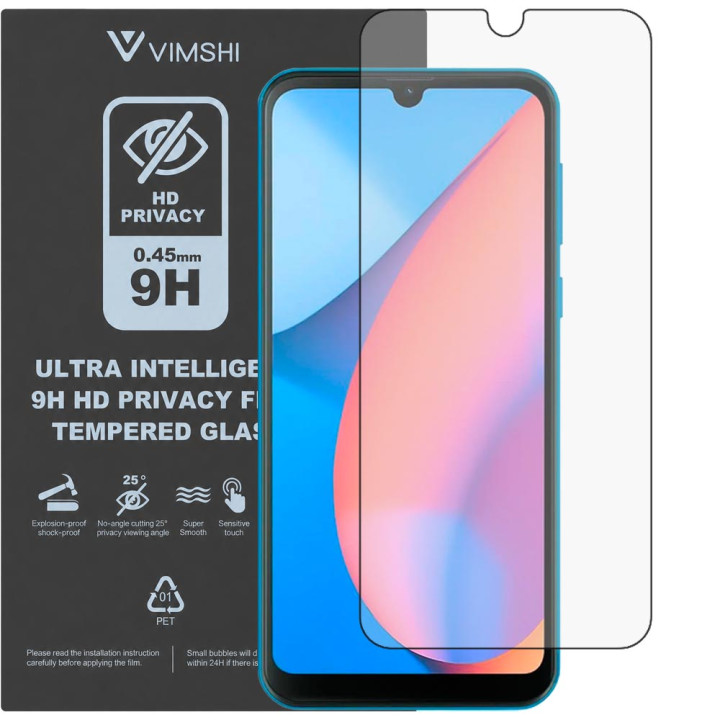 Протиударна захисна плівка антишпигун Vimshi Ultra 9H Privacy Flex для Oscal C20 Pro
