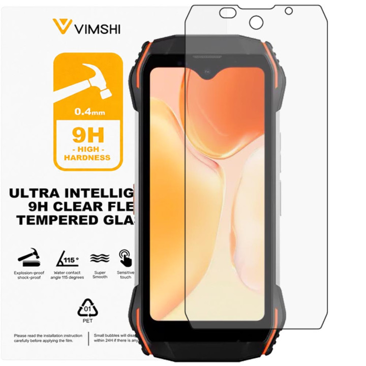 Противоударная защитная пленка Vimshi Ultra 9H Clear Flex для Blackview N6000 SE