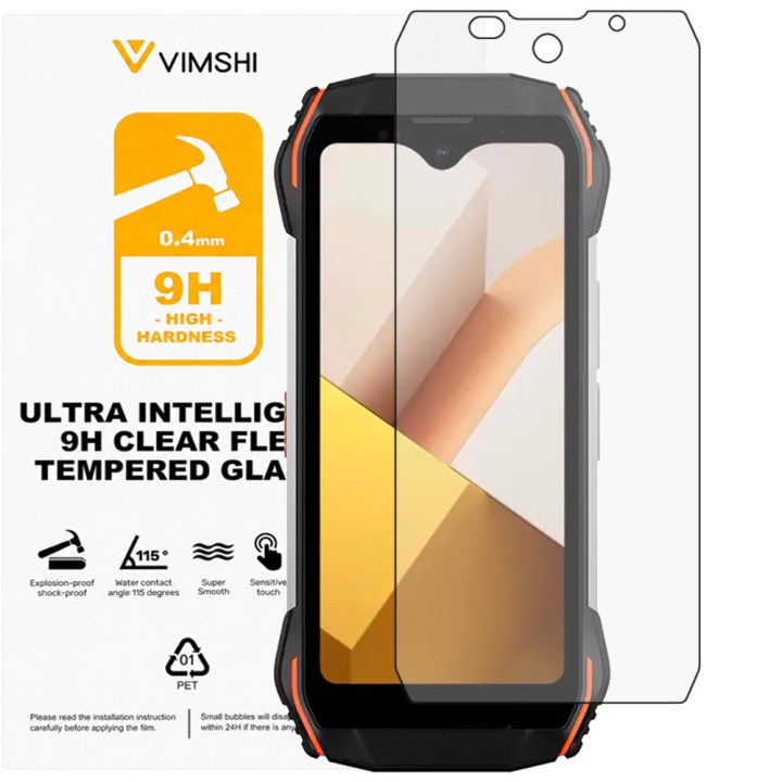 Противоударная защитная пленка Vimshi Ultra 9H Clear Flex для Blackview N6000