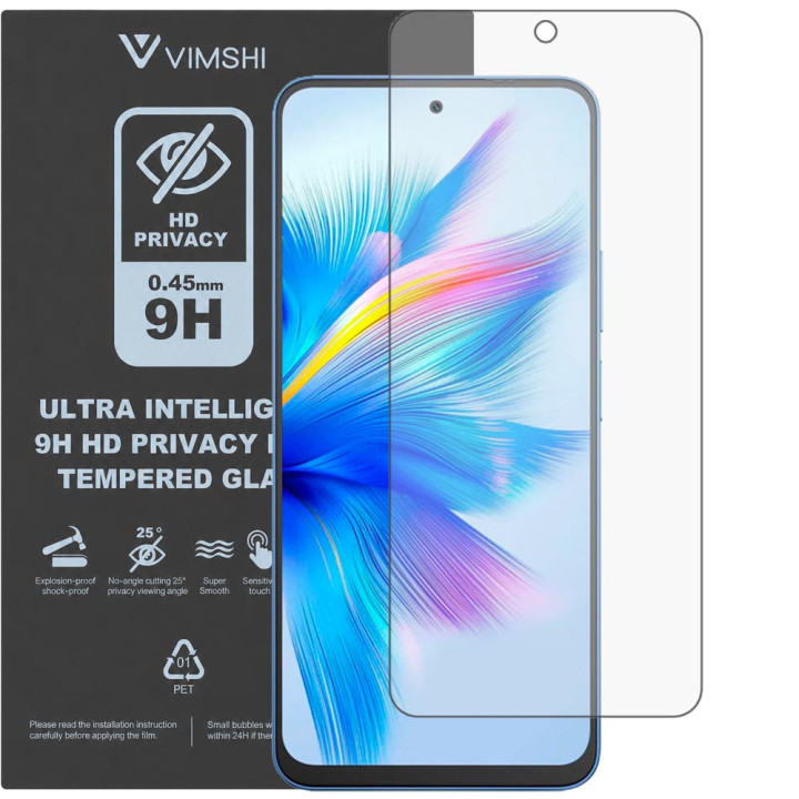 Протиударна захисна плівка антишпигун Vimshi Ultra 9H Privacy Flex для Blackview Shark 9