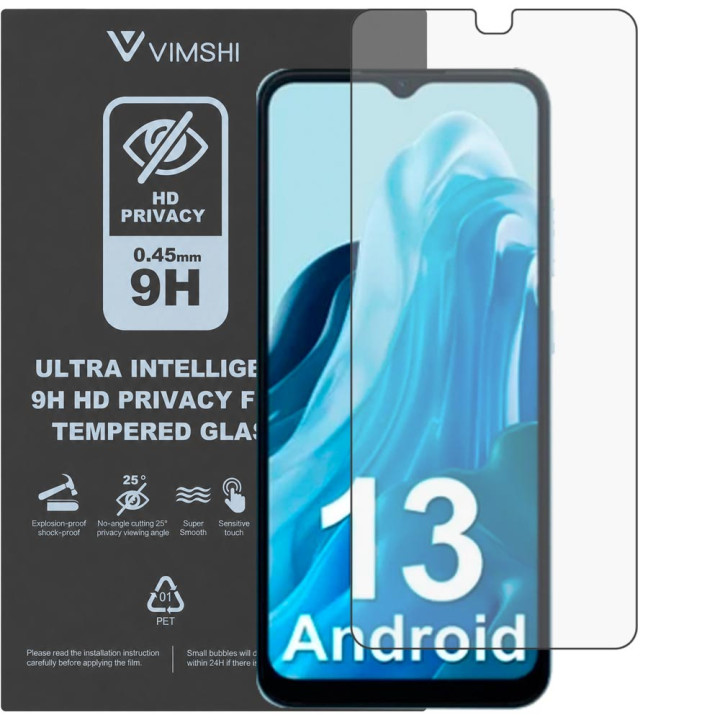 Протиударна захисна плівка антишпигун Vimshi Ultra 9H Privacy Flex для Blackview Wave 6C