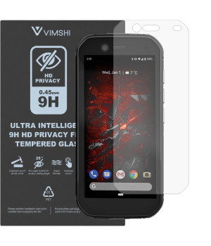 Протиударна захисна плівка антишпигун Vimshi Ultra 9H Privacy Flex для CAT S42