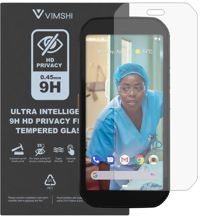 Протиударна захисна плівка антишпигун Vimshi Ultra 9H Privacy Flex для CAT S42H+