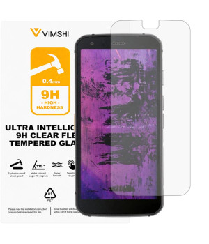 Противоударная защитная пленка Vimshi Ultra 9H Clear Flex для CAT S62 Pro