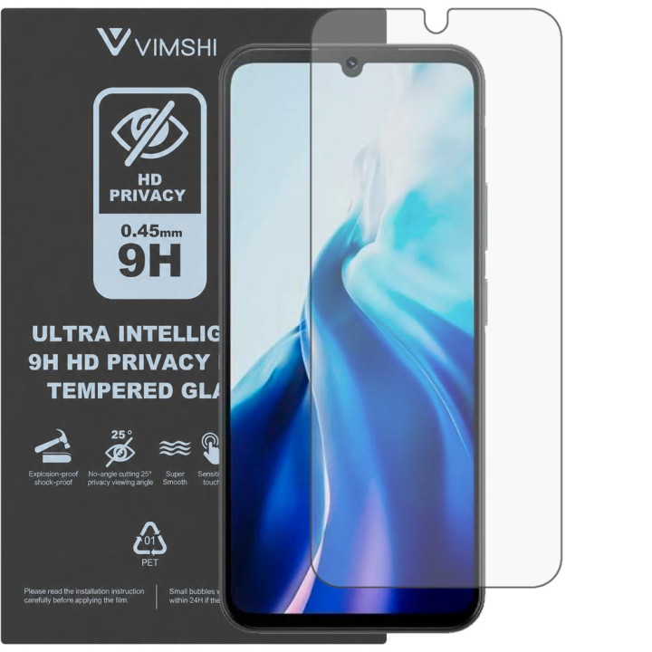 Протиударна захисна плівка антишпигун Vimshi Ultra 9H Privacy Flex для Cubot A30