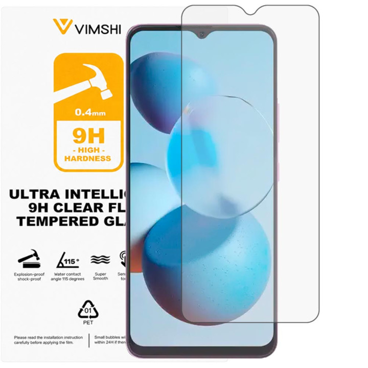 Противоударная защитная пленка Vimshi Ultra 9H Clear Flex для Cubot A10