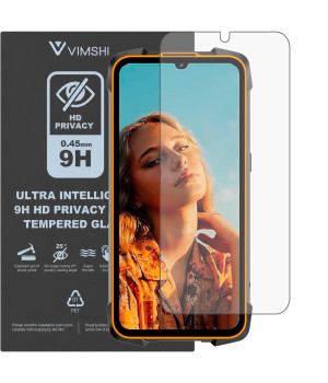 Противоударная защитная пленка антишпион Vimshi Ultra 9H Privacy Flex для Cubot KingKong 5 Pro