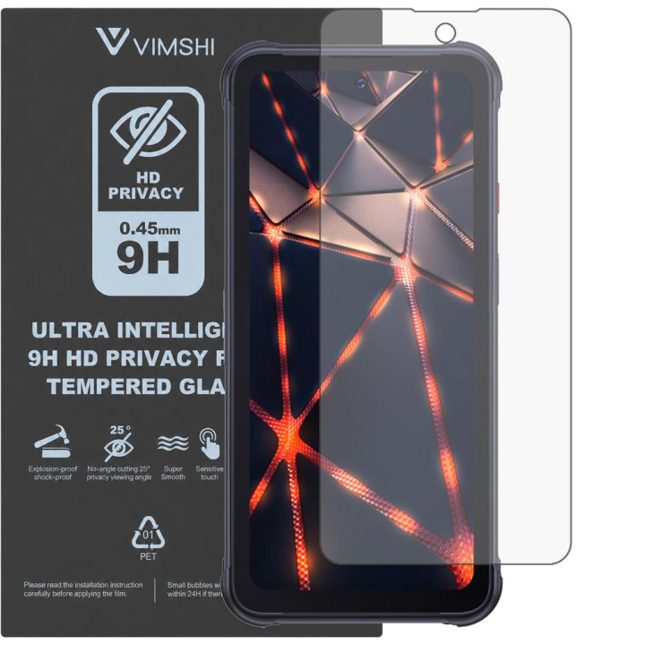 Протиударна захисна плівка антишпигун Vimshi Ultra 9H Privacy Flex для Cubot KingKong 8