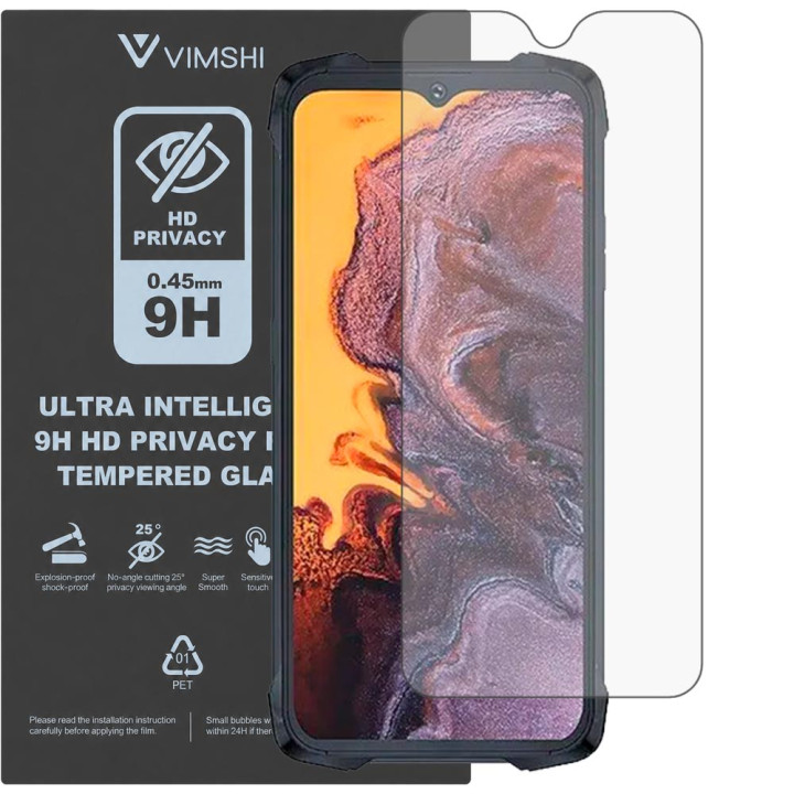 Протиударна захисна плівка антишпигун Vimshi Ultra 9H Privacy Flex для Cubot KingKong 9