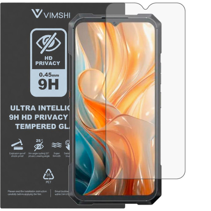 Протиударна захисна плівка антишпигун Vimshi Ultra 9H Privacy Flex для Cubot KingKong X Pro