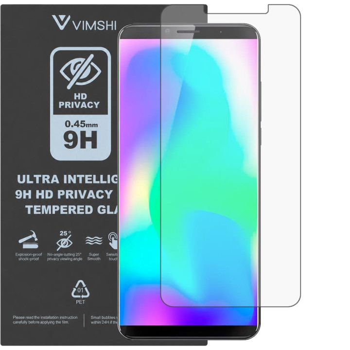 Протиударна захисна плівка антишпигун Vimshi Ultra 9H Privacy Flex для Cubot X19S