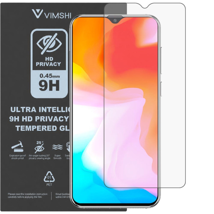 Протиударна захисна плівка антишпигун Vimshi Ultra 9H Privacy Flex для Cubot X20