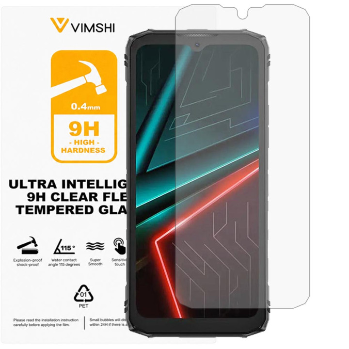 Протиударна захисна плівка Vimshi Ultra 9H Clear Flex для DOOGEE Blade 10 Energy