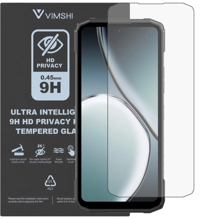 Протиударна захисна плівка антишпигун Vimshi Ultra 9H Privacy Flex для DOOGEE Blade 10 Max