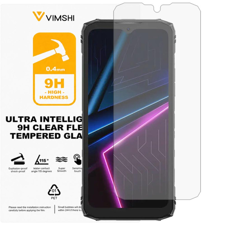 Протиударна захисна плівка Vimshi Ultra 9H Clear Flex для DOOGEE Blade 10 Pro Energy