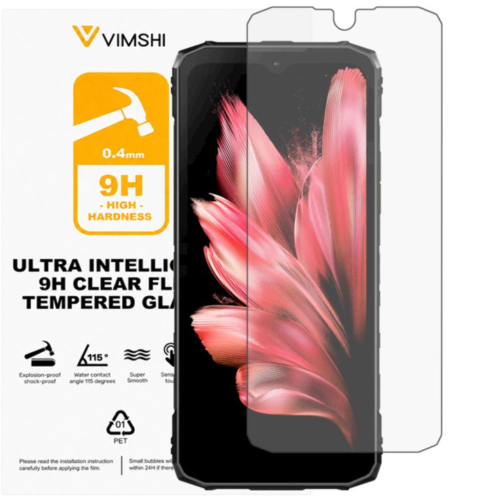 Протиударна захисна плівка Vimshi Ultra 9H Clear Flex для DOOGEE Blade 10 Pro