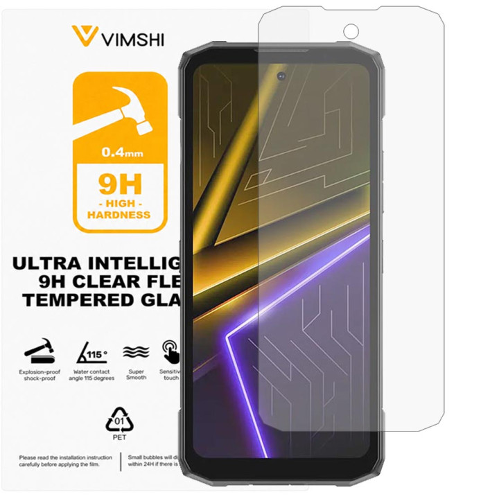 Протиударна захисна плівка Vimshi Ultra 9H Clear Flex для DOOGEE Blade 20 Max
