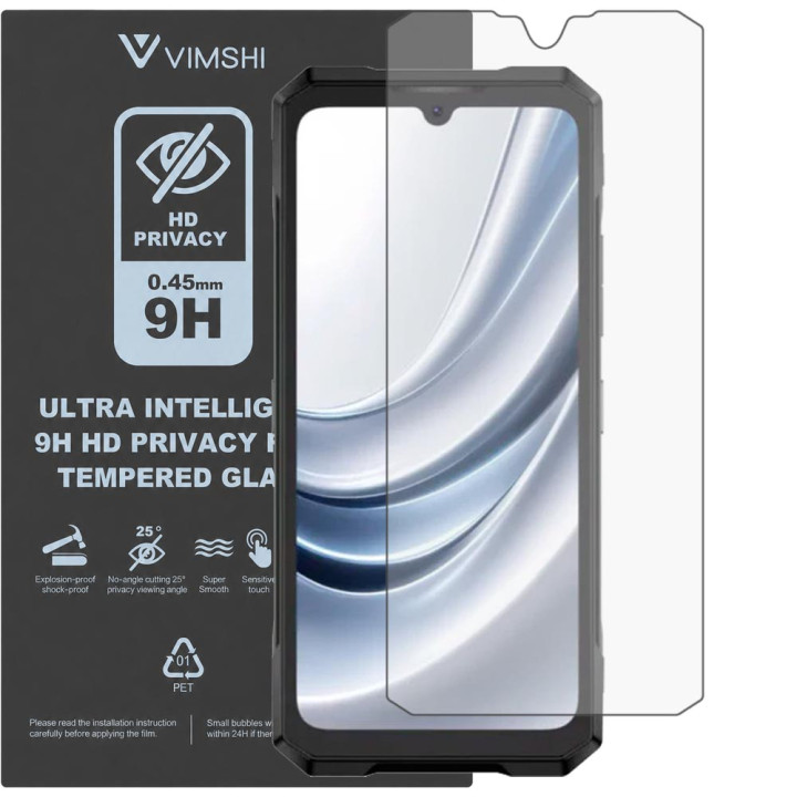Протиударна захисна плівка антишпигун Vimshi Ultra 9H Privacy Flex для DOOGEE Blade GT Pro