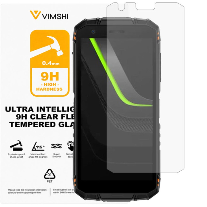 Противоударная защитная пленка Vimshi Ultra 9H Clear Flex для DOOGEE Fire 3 Max
