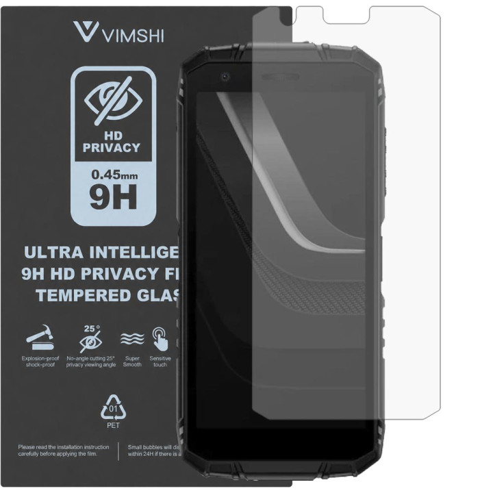 Протиударна захисна плівка антишпигун Vimshi Ultra 9H Privacy Flex для DOOGEE Fire 3 Pro