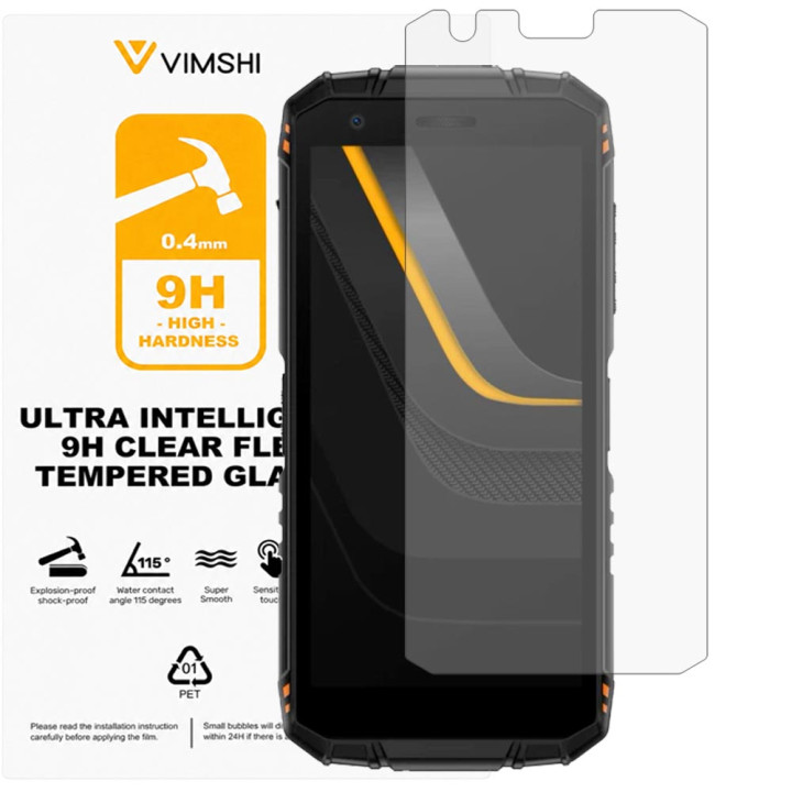 Противоударная защитная пленка Vimshi Ultra 9H Clear Flex для DOOGEE Fire 3 Ultra