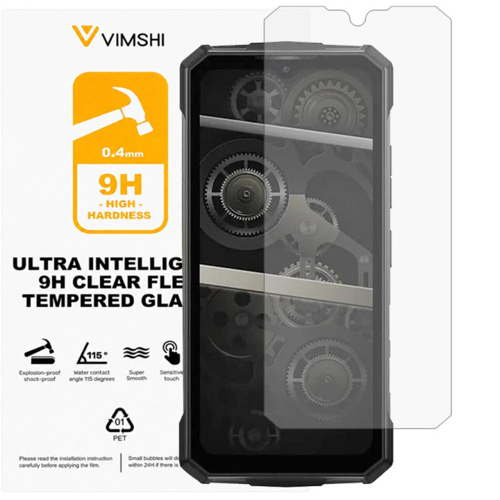 Противоударная защитная пленка Vimshi Ultra 9H Clear Flex для DOOGEE Fire 7 Pro