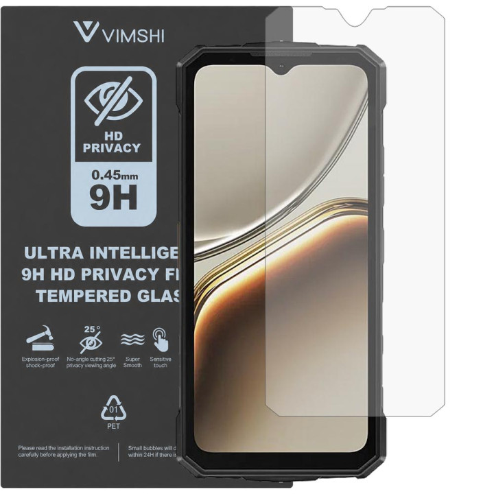 Протиударна захисна плівка антишпигун Vimshi Ultra 9H Privacy Flex для DOOGEE Fire 7