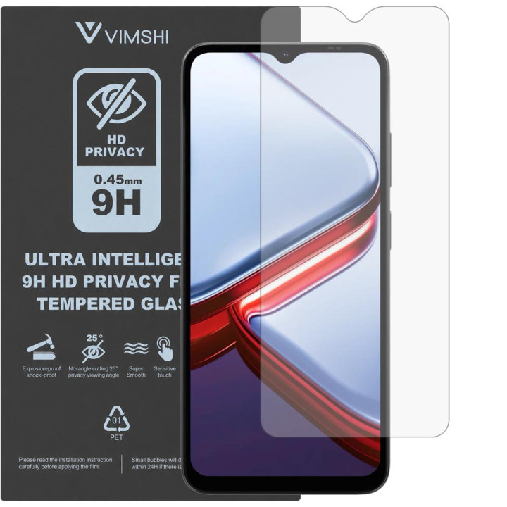 Протиударна захисна плівка антишпигун Vimshi Ultra 9H Privacy Flex для DOOGEE Note 56X Pro