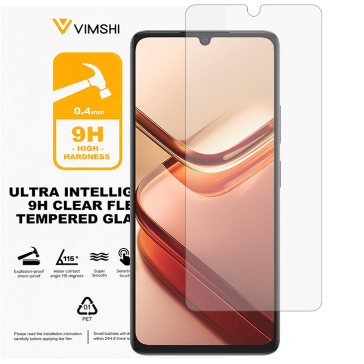 Противоударная защитная пленка Vimshi Ultra 9H Clear Flex для DOOGEE Note 58 Pro