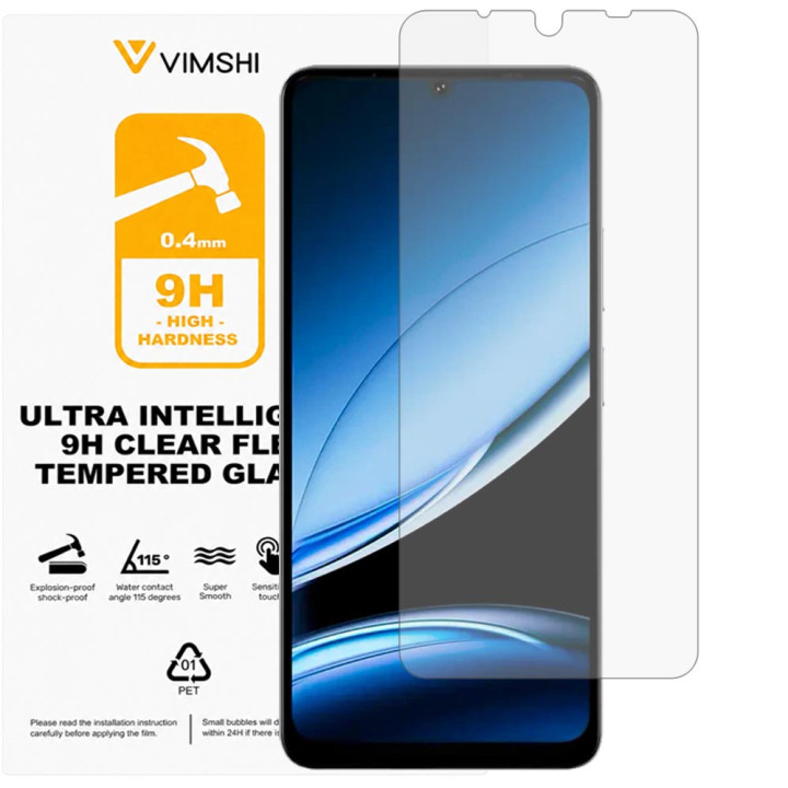 Протиударна захисна плівка Vimshi Ultra 9H Clear Flex для DOOGEE Note 59 Pro Plus