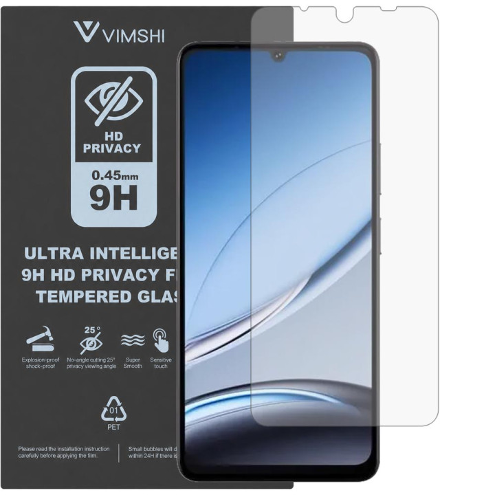 Протиударна захисна плівка антишпигун Vimshi Ultra 9H Privacy Flex для DOOGEE Note 59
